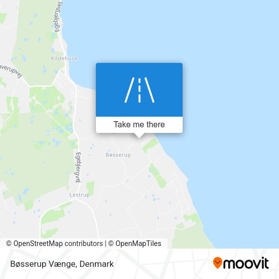 Bøsserup Vænge map
