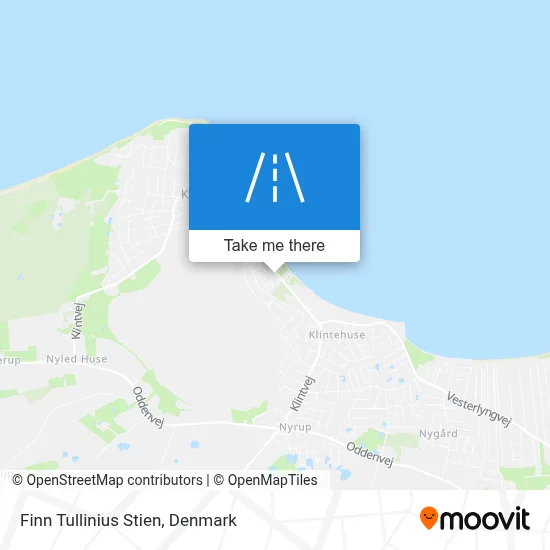 Finn Tullinius Stien map