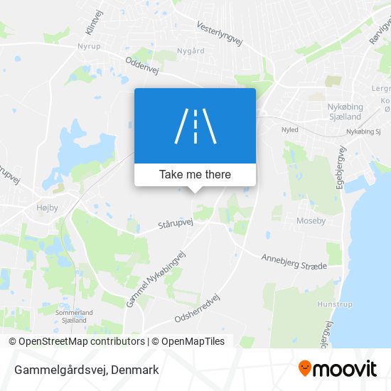 Gammelgårdsvej map