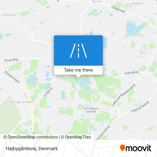 Højbygårdsvej map