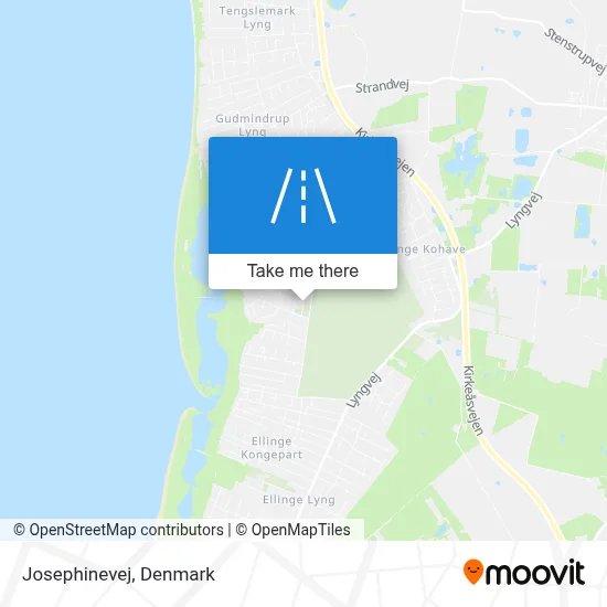 Josephinevej map