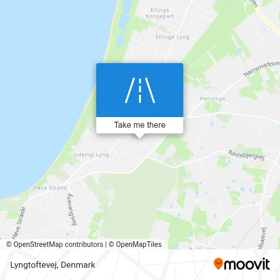 Lyngtoftevej map
