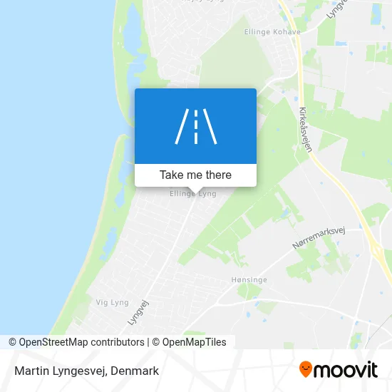 Martin Lyngesvej map