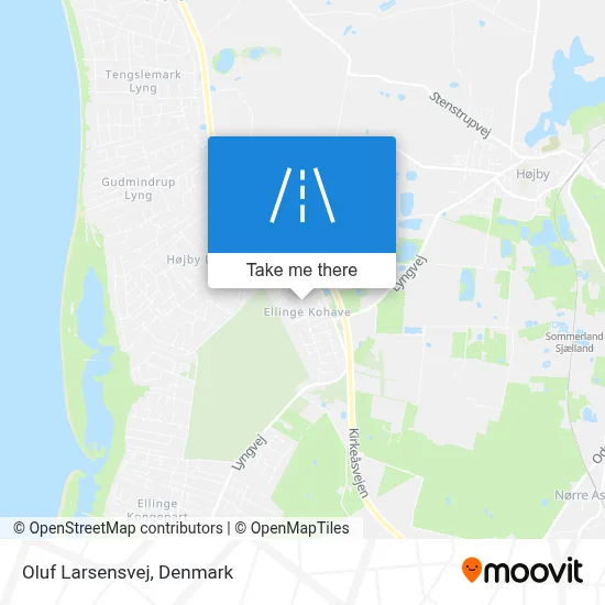 Oluf Larsensvej map