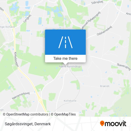 Søgårdssvinget map