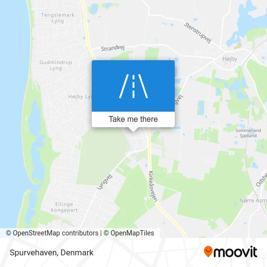 Spurvehaven map
