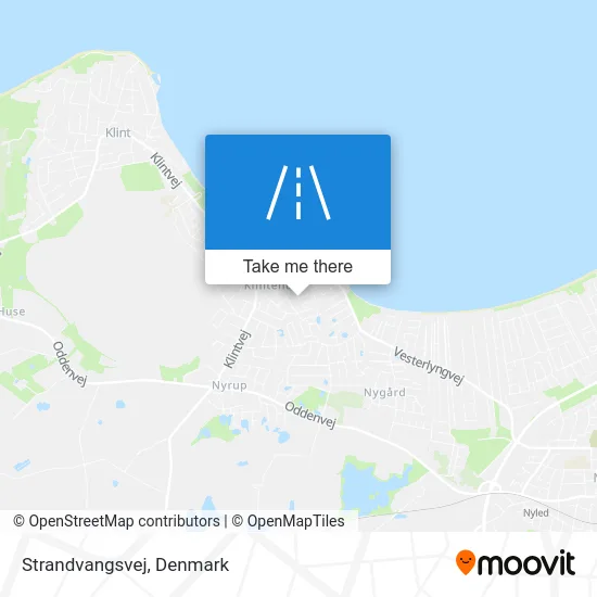 Strandvangsvej map