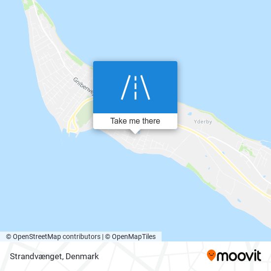 Strandvænget map