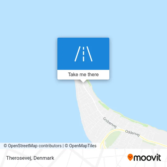Therosevej map