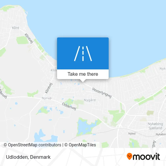 Udlodden map