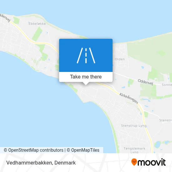 Vedhammerbakken map