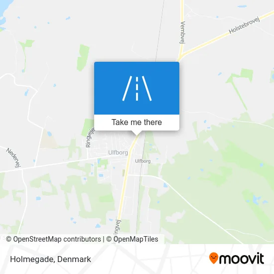 Holmegade map