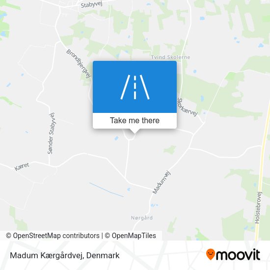 Madum Kærgårdvej map