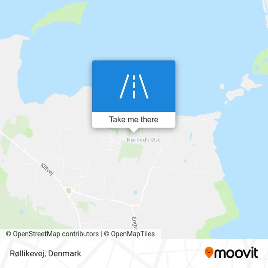 Røllikevej map