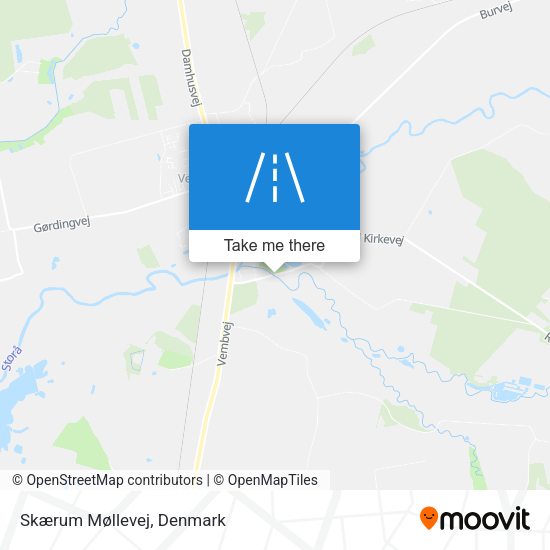 Skærum Møllevej map