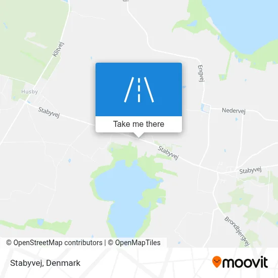 Stabyvej map