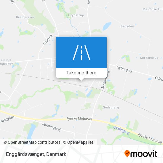 Enggårdsvænget map