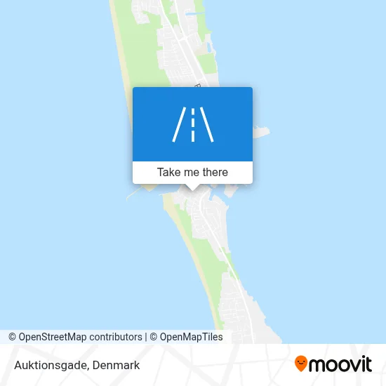 Auktionsgade map