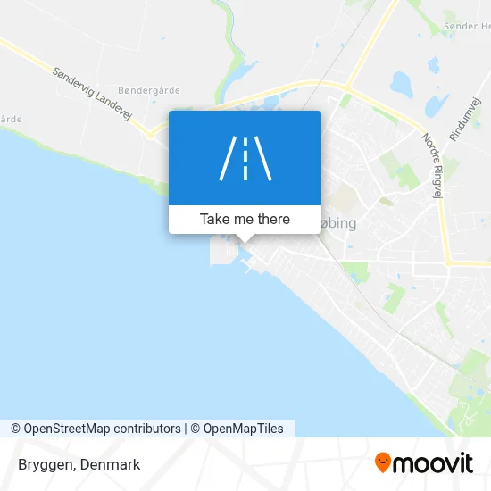 Bryggen map
