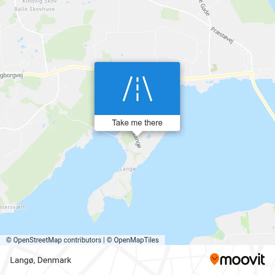 Langø map