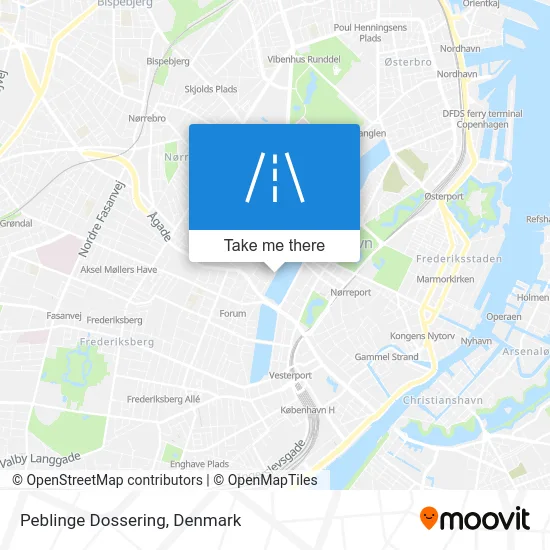 Peblinge Dossering map