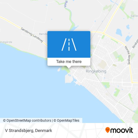V Strandsbjerg map