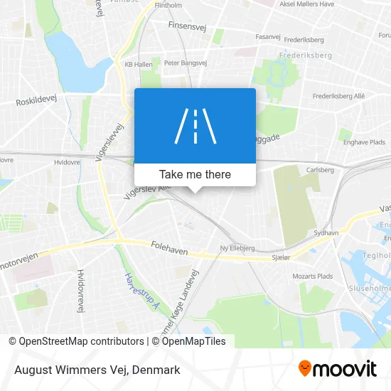 August Wimmers Vej map