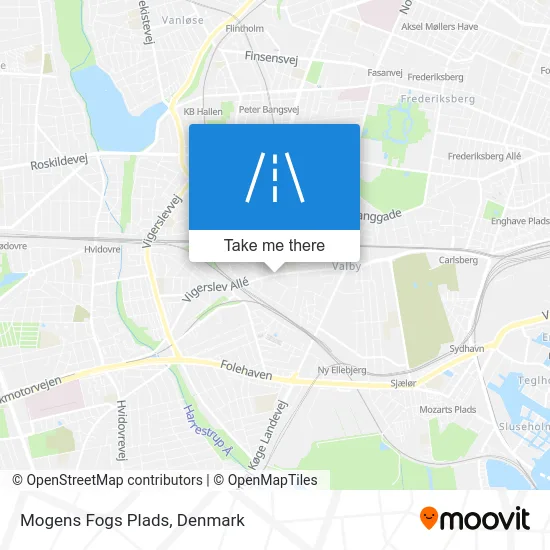 Mogens Fogs Plads map