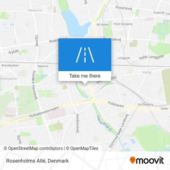 Rosenholms Allé map