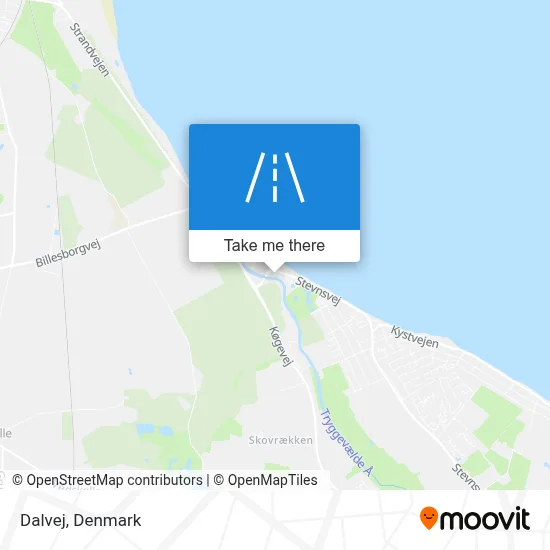 Dalvej map