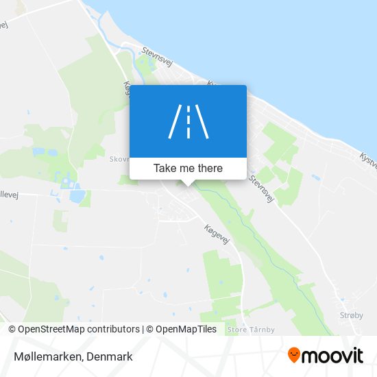 Møllemarken map