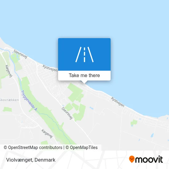 Violvænget map