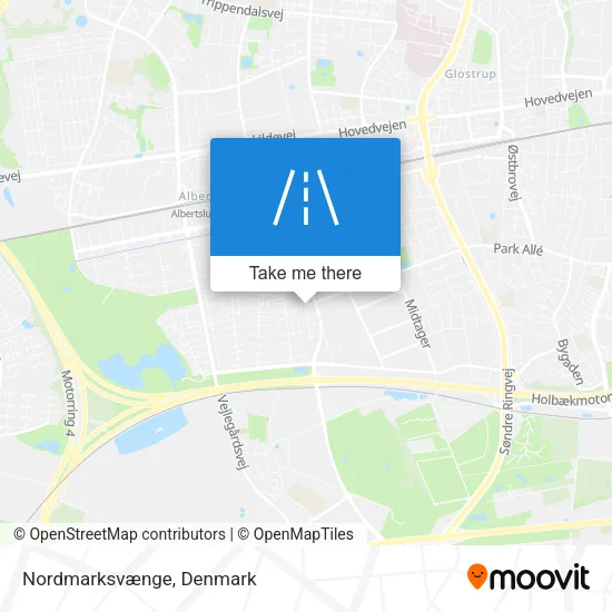 Nordmarksvænge map