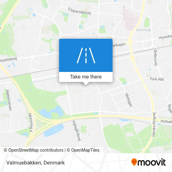 Valmuebakken map