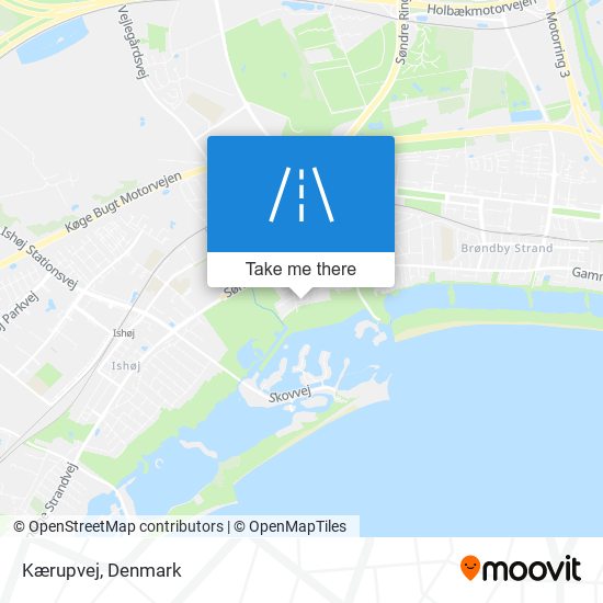 Kærupvej map