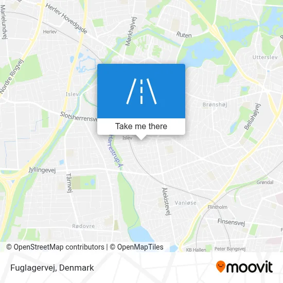 Fuglagervej map