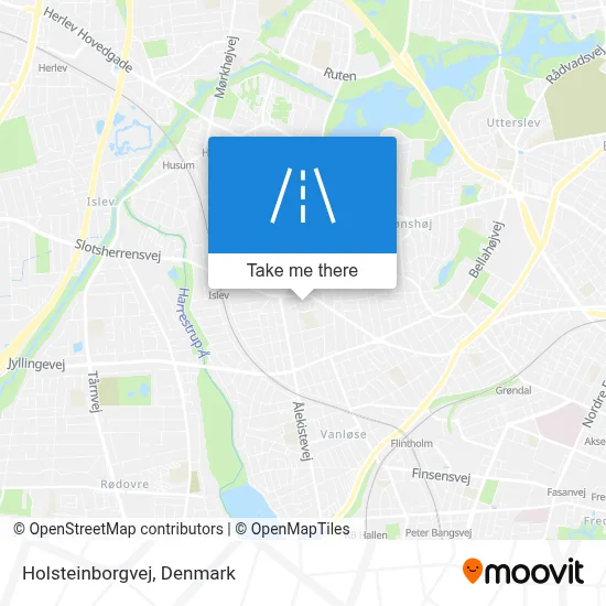 Holsteinborgvej map