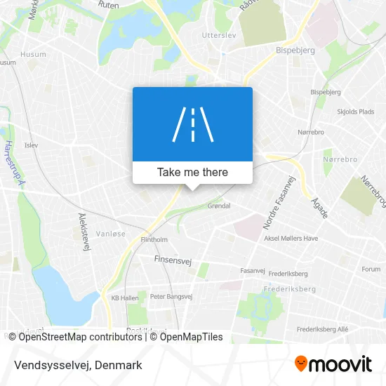Vendsysselvej map
