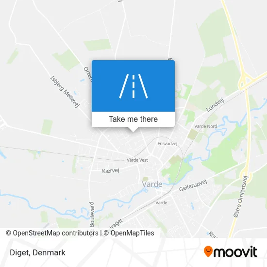 Diget map