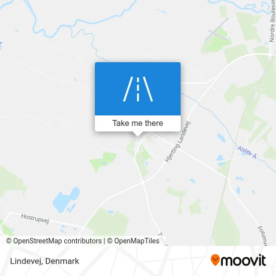 Lindevej map