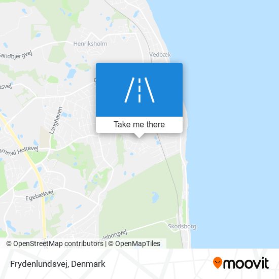 Frydenlundsvej map
