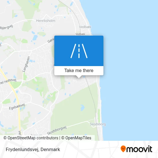Frydenlundsvej map