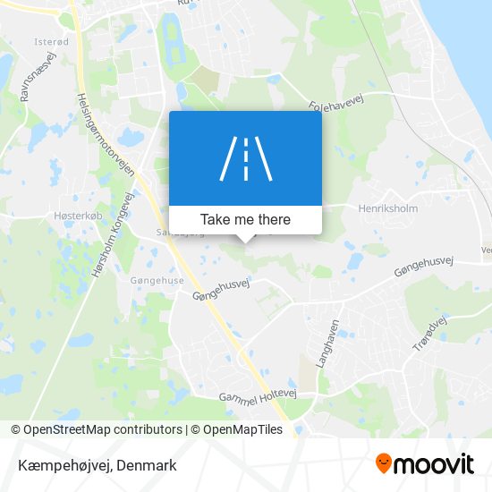 Kæmpehøjvej map