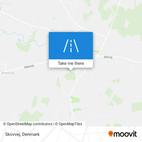 Skovvej map