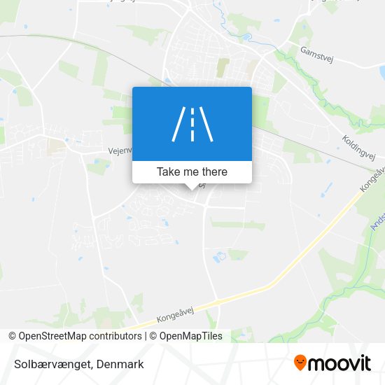 Solbærvænget map