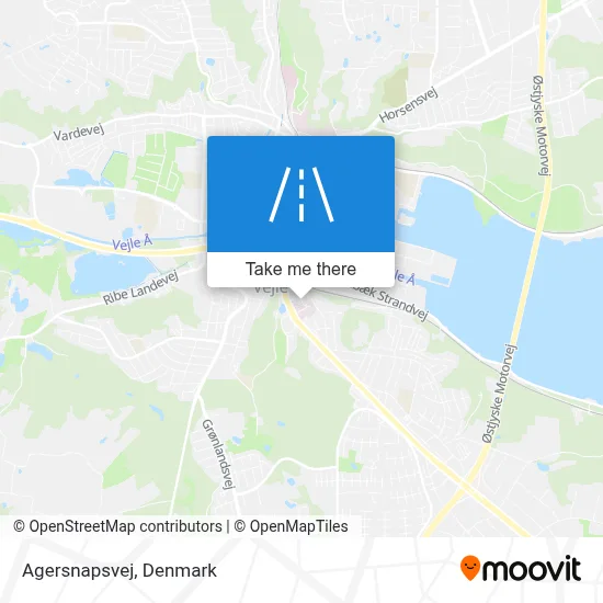 Agersnapsvej map
