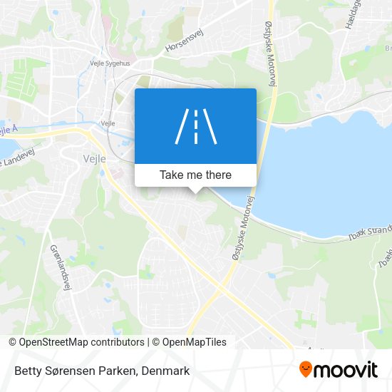 Betty Sørensen Parken map