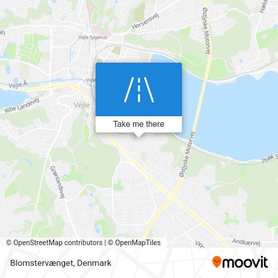 Blomstervænget map