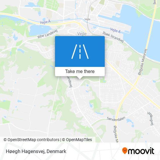 Høegh Hagensvej map