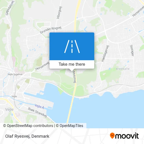 Olaf Ryesvej map